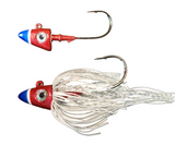 Shad Head Jig  "Metallic Captain America"