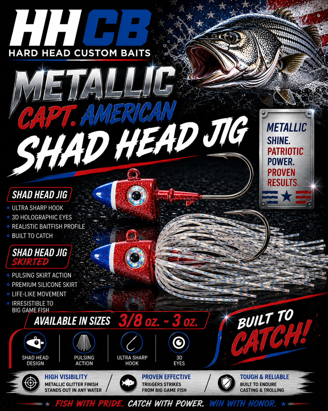 Metallic Capt. America
