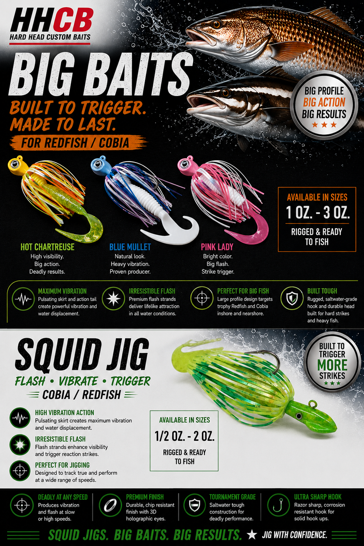 Cobia / Redfish Jigs