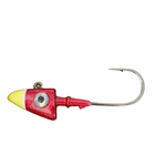 Shad Head Jig  "Ruby Red"