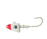 Shad Head Jig  "Red/White Buoy "