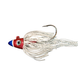 Shad Head Jig  "Metallic Captain America"