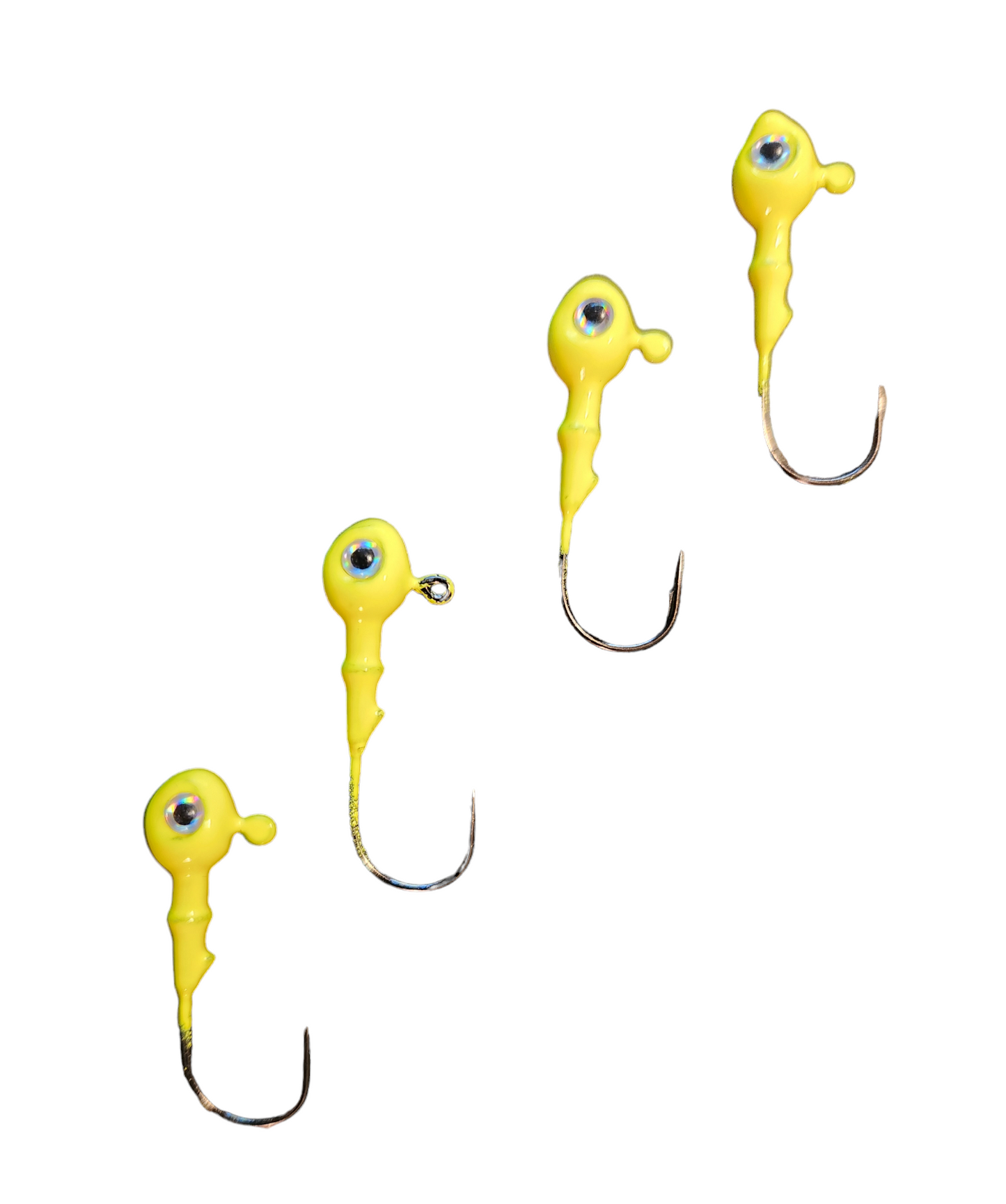 1/8 oz.  "Yellow" Perch Heads