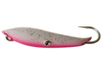 #2 "Pink/White w/ Silver Flakes" Bomber Trolling Spoon