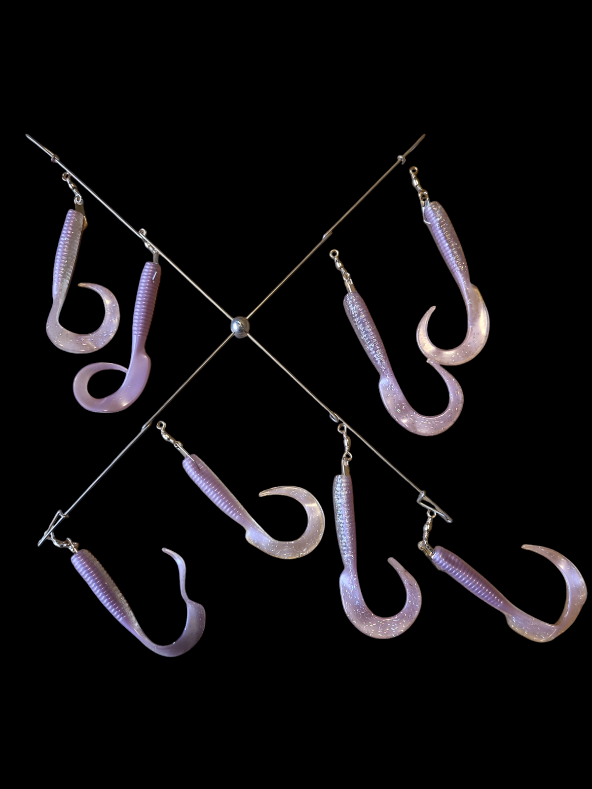 Twisted Umbrella - Rigged with 1oz Jigs Heads