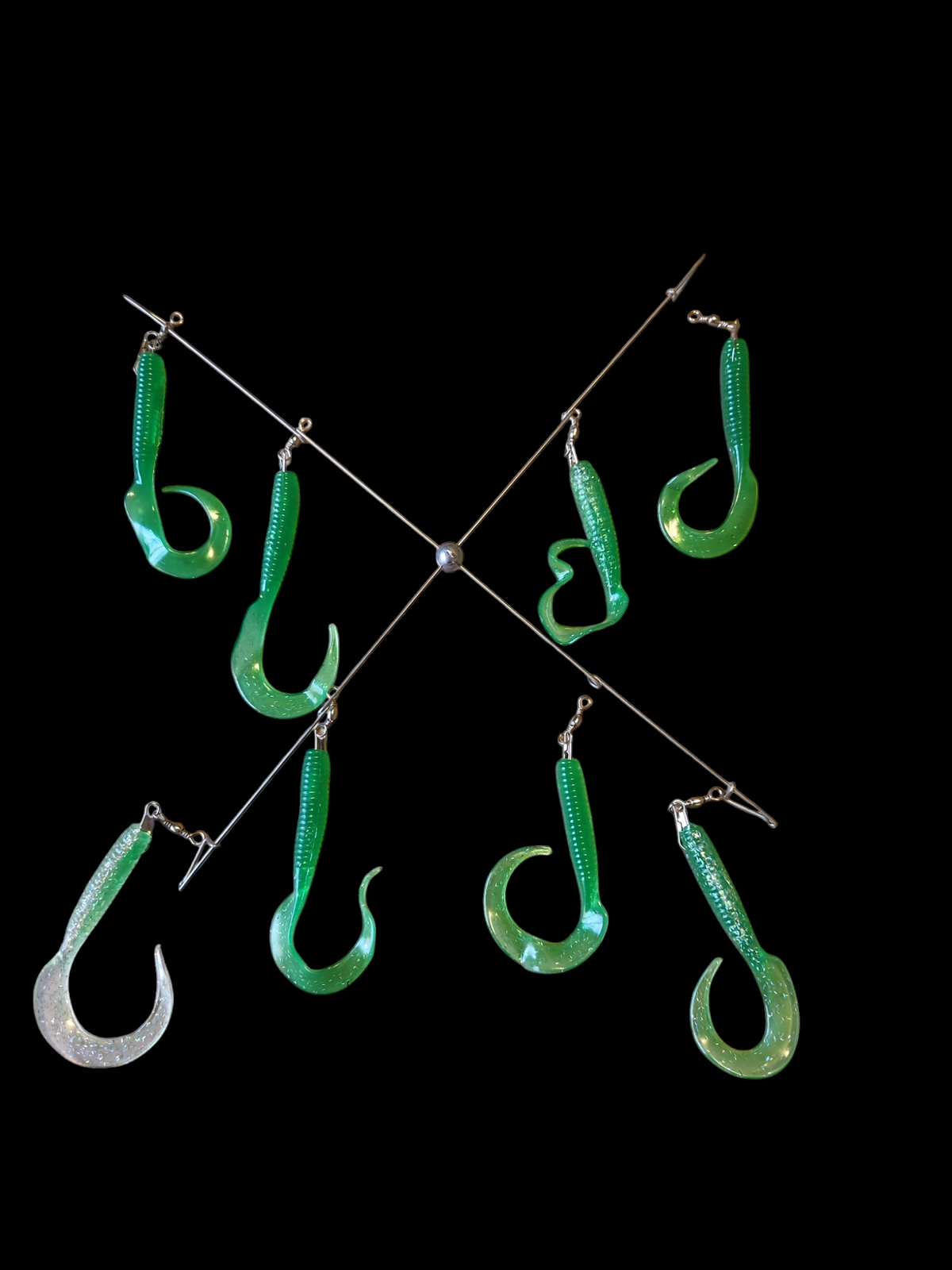 Twisted Umbrella - Rigged with 1oz Jigs Heads