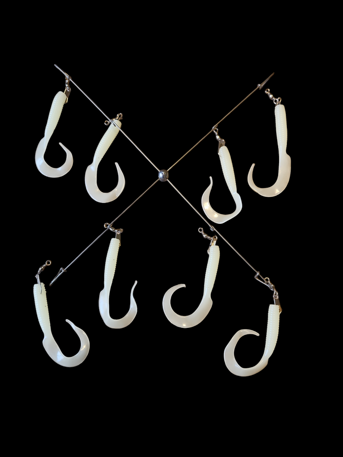Twisted Umbrella - Rigged with 1oz Jigs Heads