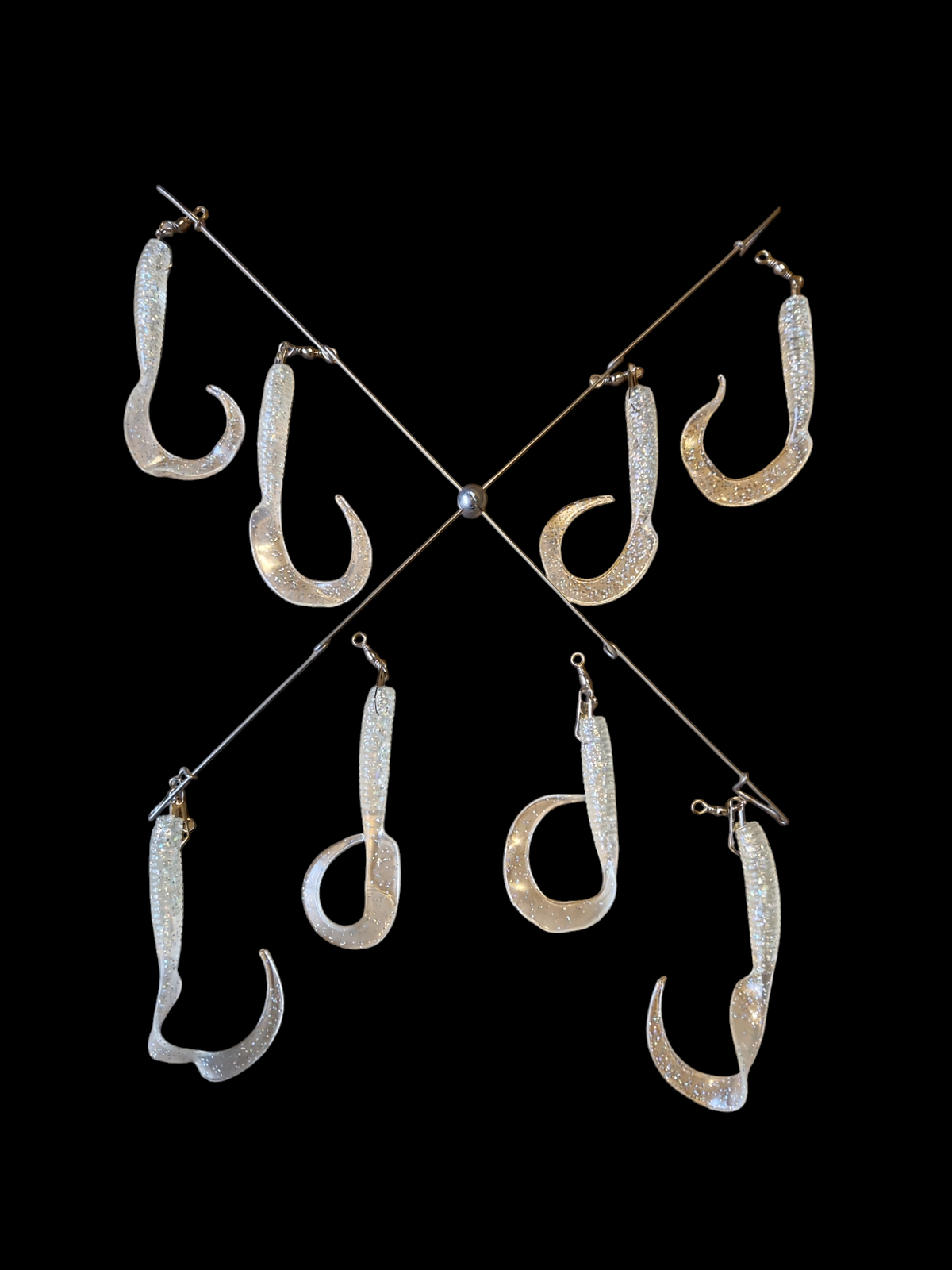 Twisted Umbrella - Rigged with 1oz Jigs Heads