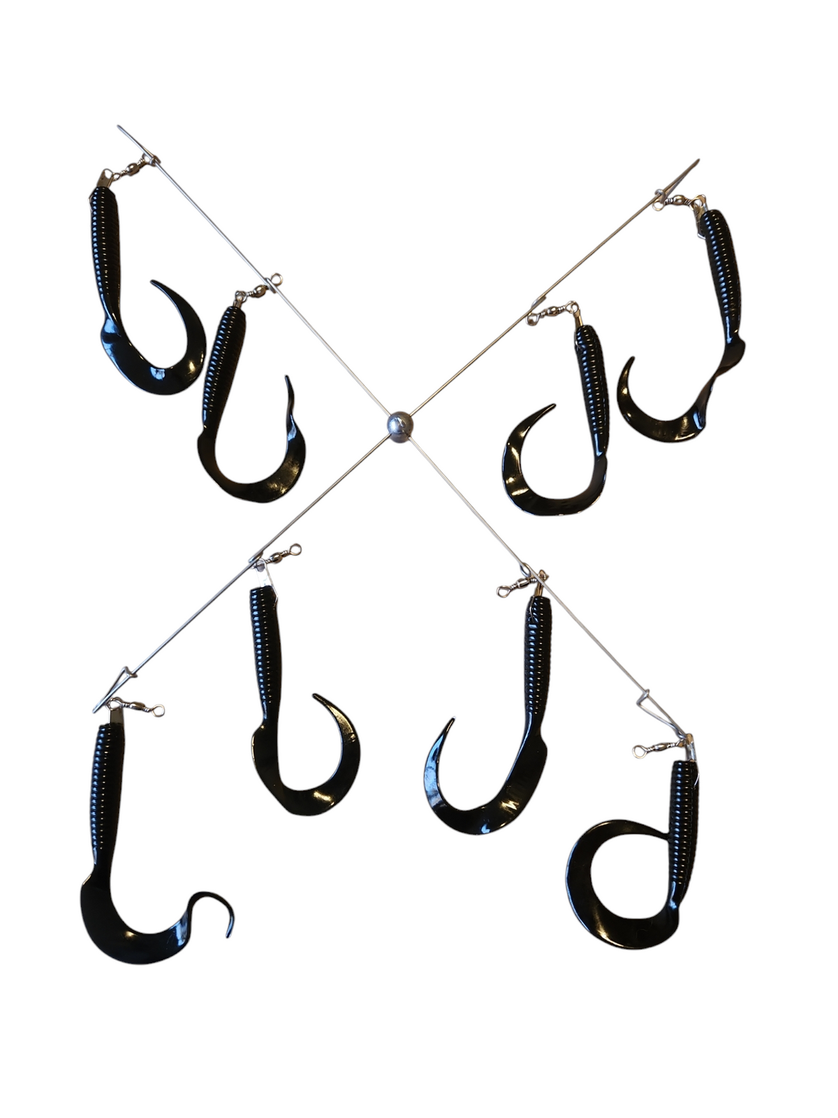 Twisted Umbrella - Rigged with 1oz Jigs Heads
